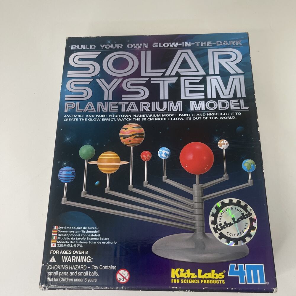 Create Your Own Glow-In-The-Dark Solar System Planetarium Model. Fast Shipping.